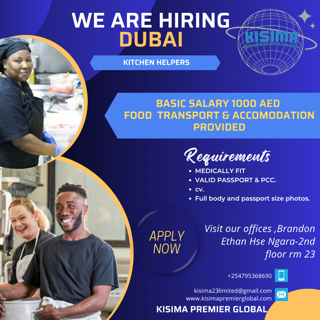 kitchen helpers Dubai